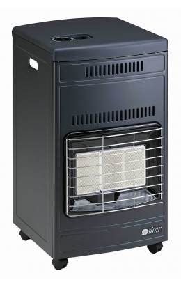 STUFA A GAS COLORE GRIGIO