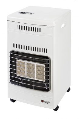 STUFA A GAS COLORE BIANCO