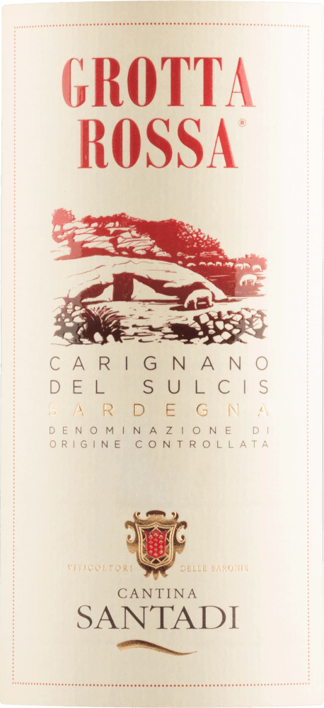Vino rosso Grotta Rossa 37,50cl