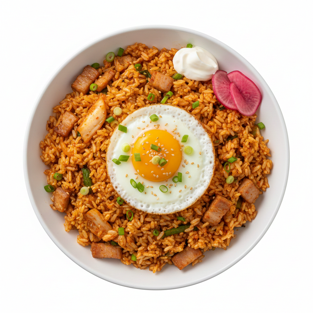 X3 KIMCHI-BOKKEUMBAP (Corea) - ANCHE VEGETARIANO