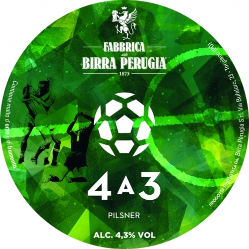 Linea 2 - BIRRA PERUGIA - 4a3 (Pilsner) 4,3%