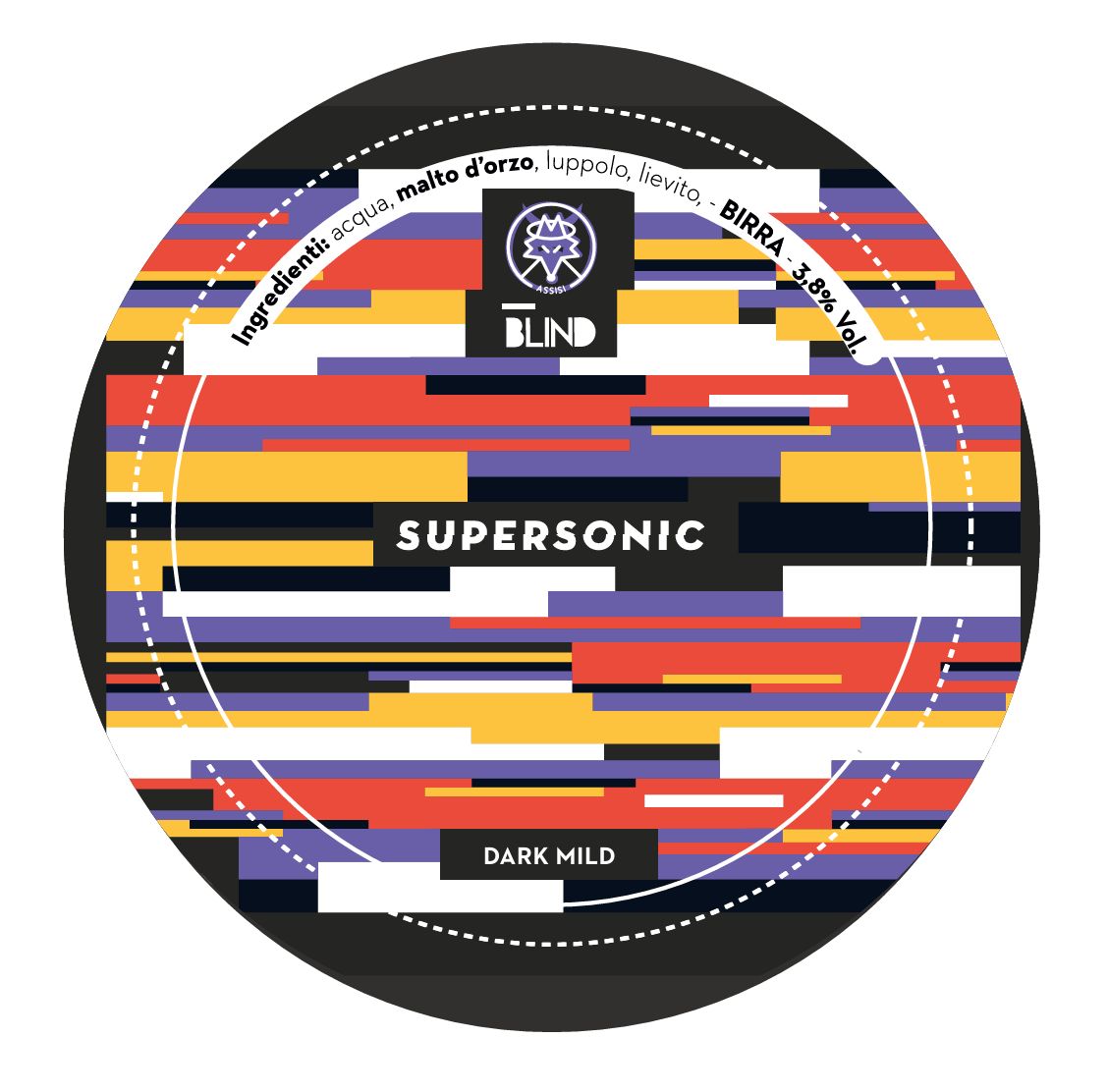 Linea 7 BIRRA DELL'EREMO - Supersonic (Dark Mild) 3,8%