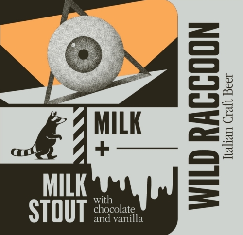 Linea 8 WILD RACCOON - Milk+ (Milk Stout with Chocolate & Vanilla) 6%