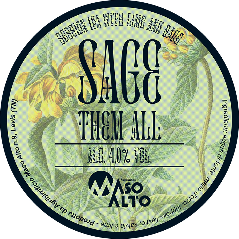 Linea 4 MASO ALTO - Sage Them All (Session Ipa) 4%