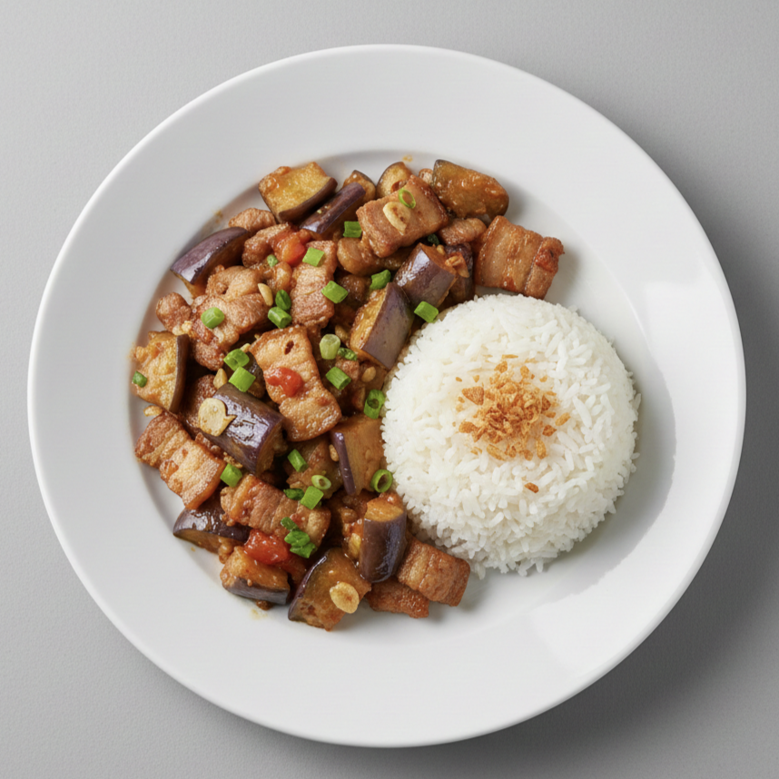 R4 - GINISANG BABOY SA TALONG (Filippine) – GLUTEN FREE